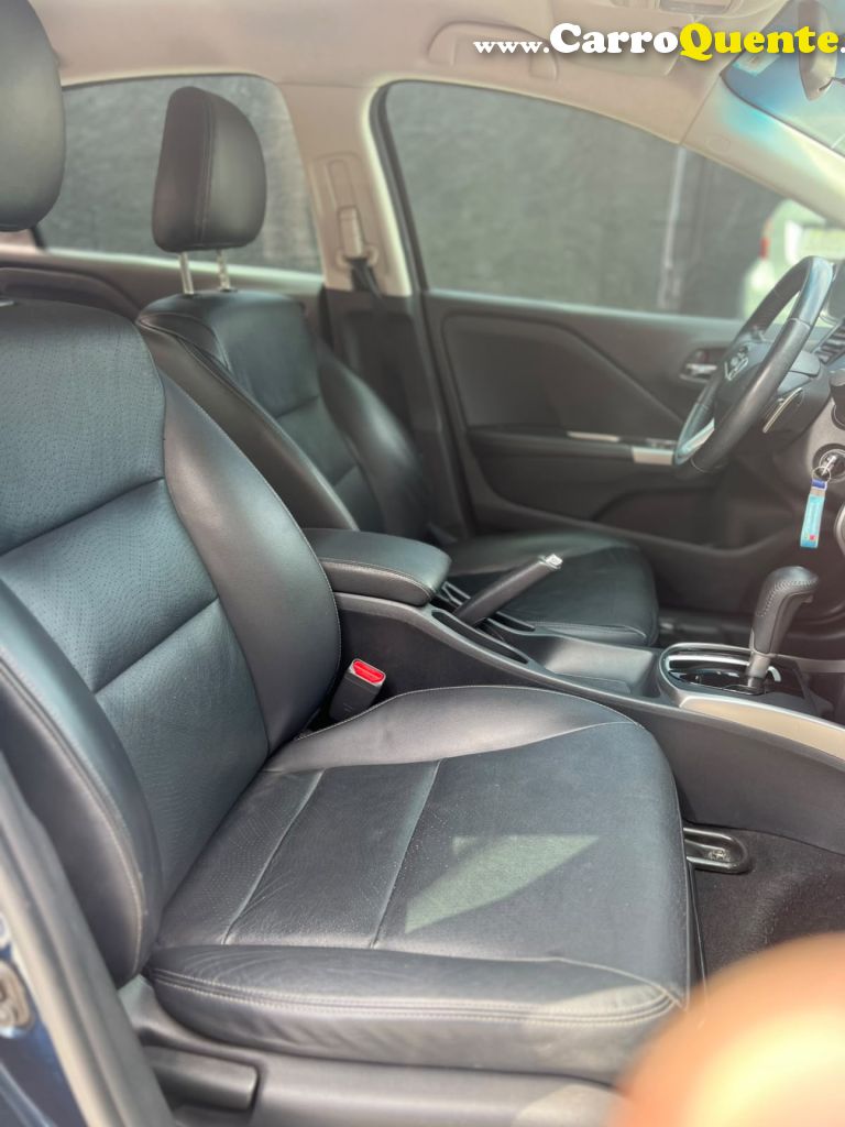 HONDA   CITY SEDAN EXL 1.5 FLEX  16V 4P AUT.   AZUL 2018 1.5 FLEX - Loja