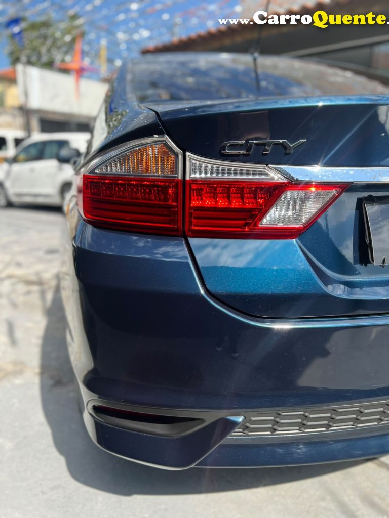 HONDA   CITY SEDAN EXL 1.5 FLEX  16V 4P AUT.   AZUL 2018 1.5 FLEX - Loja