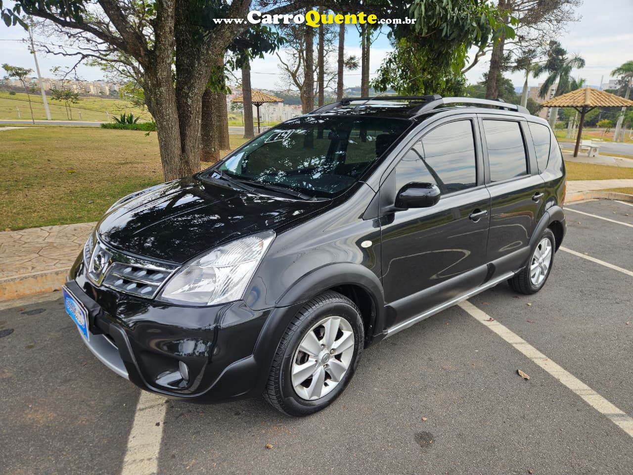 NISSAN   LIVINA X-GEAR SLX-GEAR 1.8 FLEX F. AUT.   PRETO 2014 1.8 FLEX - Loja