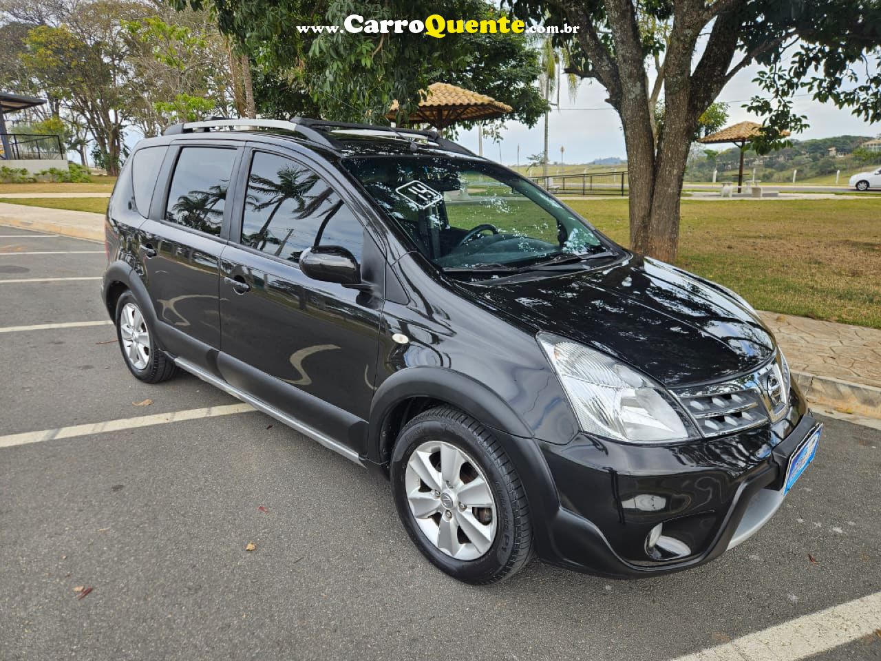 NISSAN   LIVINA X-GEAR SLX-GEAR 1.8 FLEX F. AUT.   PRETO 2014 1.8 FLEX - Loja