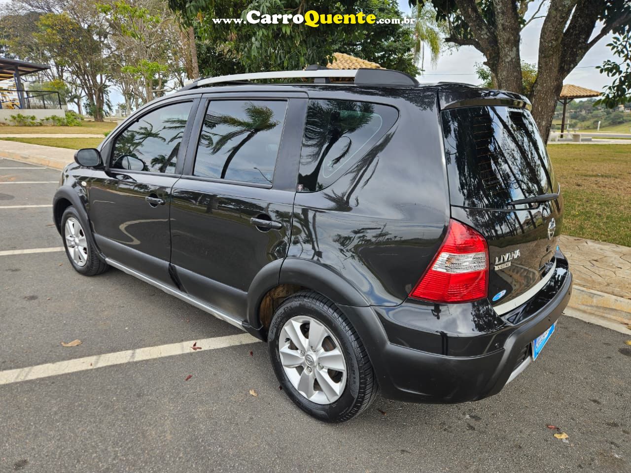 NISSAN   LIVINA X-GEAR SLX-GEAR 1.8 FLEX F. AUT.   PRETO 2014 1.8 FLEX - Loja