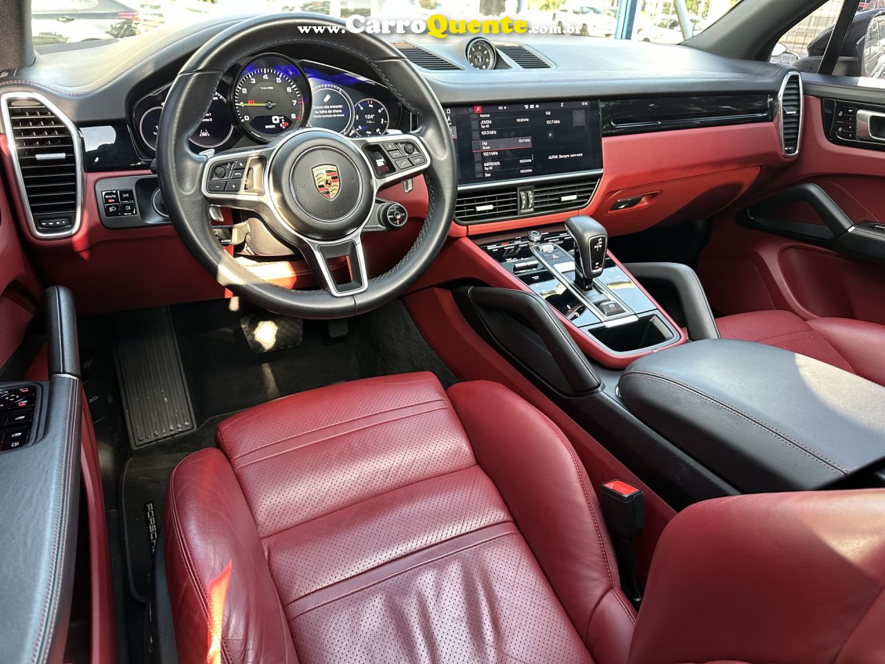 PORSCHE   CAYENNE E-HYBRID 3.0 V6 462CV   PRETO 2020 3.0 V6 GASOLINA E ELÉTRICO - Loja