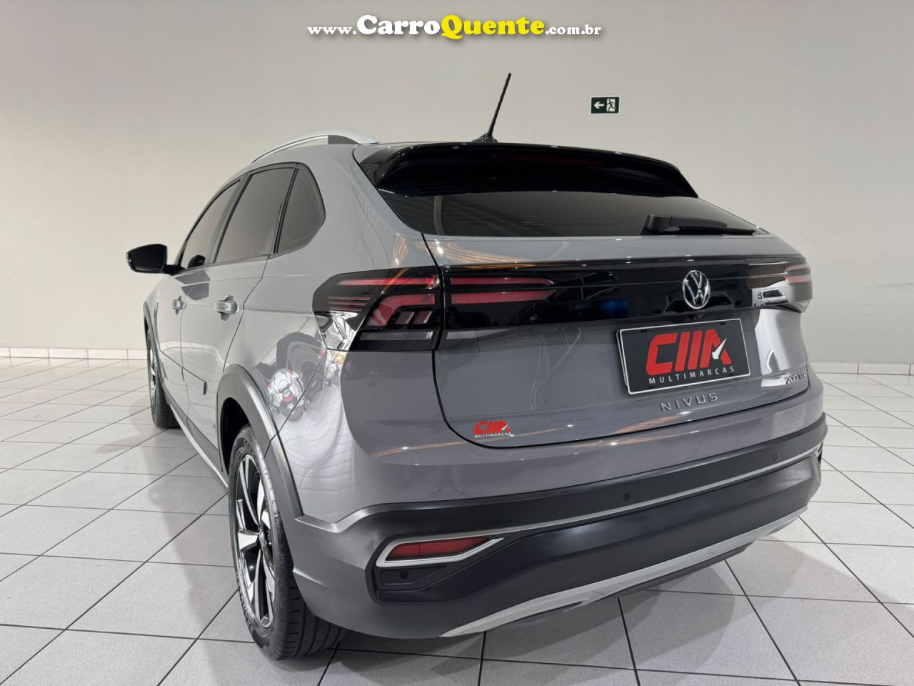 VOLKSWAGEN   NIVUS HIGHLINE 1.0 200 TSI FLEX AUT.   CINZA 2023 1.0 FLEX - Loja