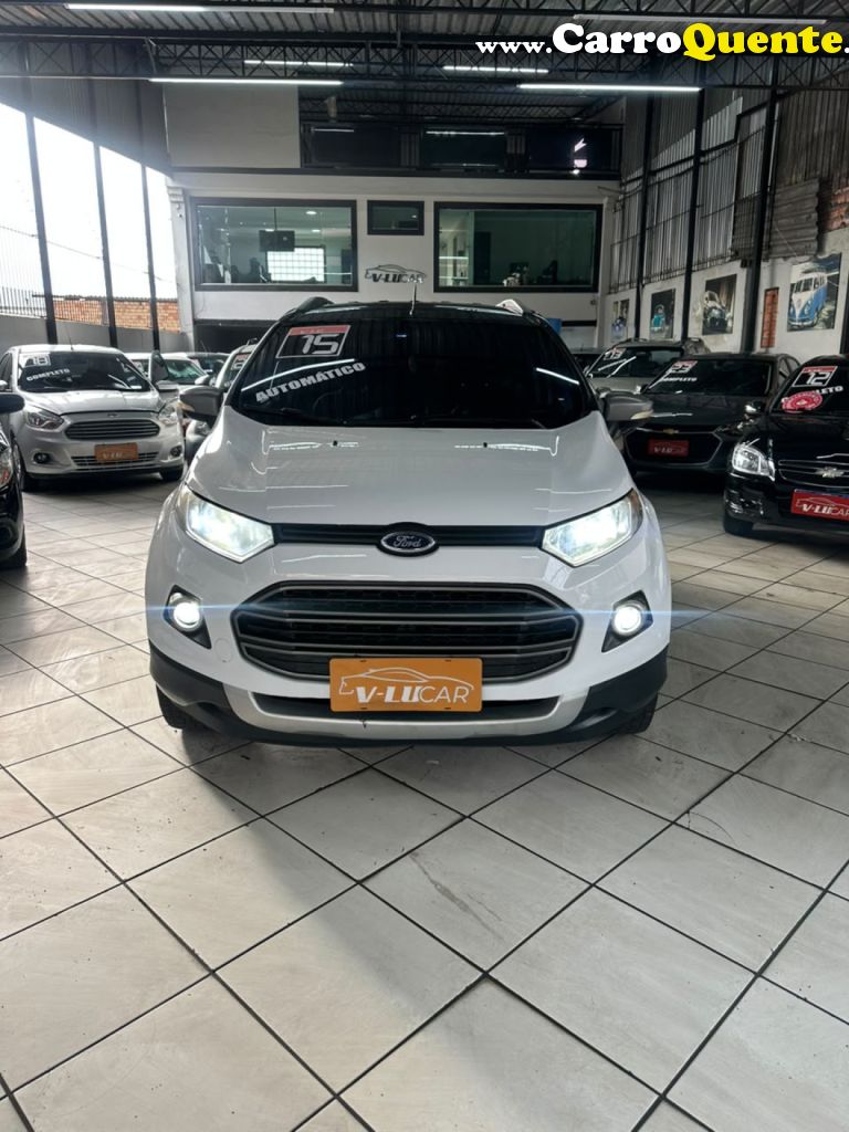 FORD   ECOSPORT FREESTYLE 2.0 16V FLEX 5P AUT.   BRANCO 2015 2.0 FLEX - Loja