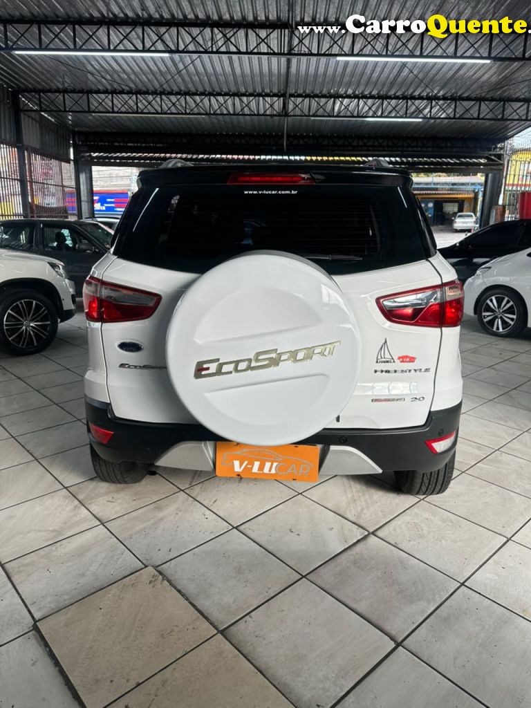 FORD   ECOSPORT FREESTYLE 2.0 16V FLEX 5P AUT.   BRANCO 2015 2.0 FLEX - Loja