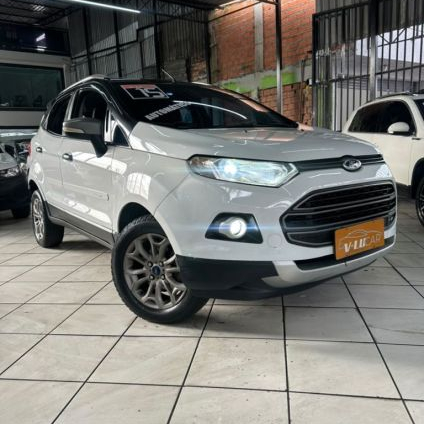 FORD   ECOSPORT FREESTYLE 2.0 16V FLEX 5P AUT.   BRANCO 2015 2.0 FLEX