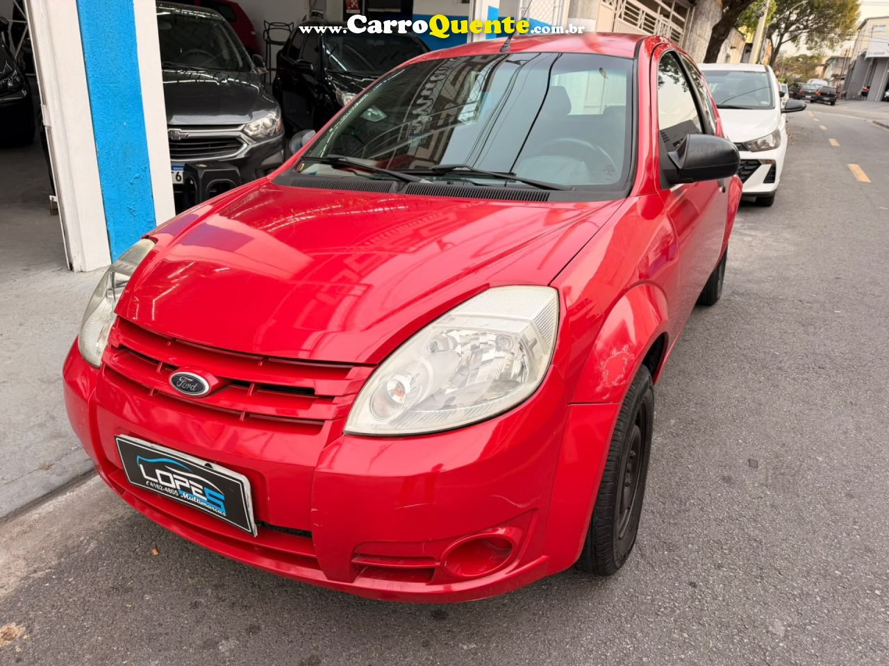 FORD   KA 1.0 8V1.0 8V ST FLEX 3P   VERMELHO 2011 1.0 FLEX - Loja