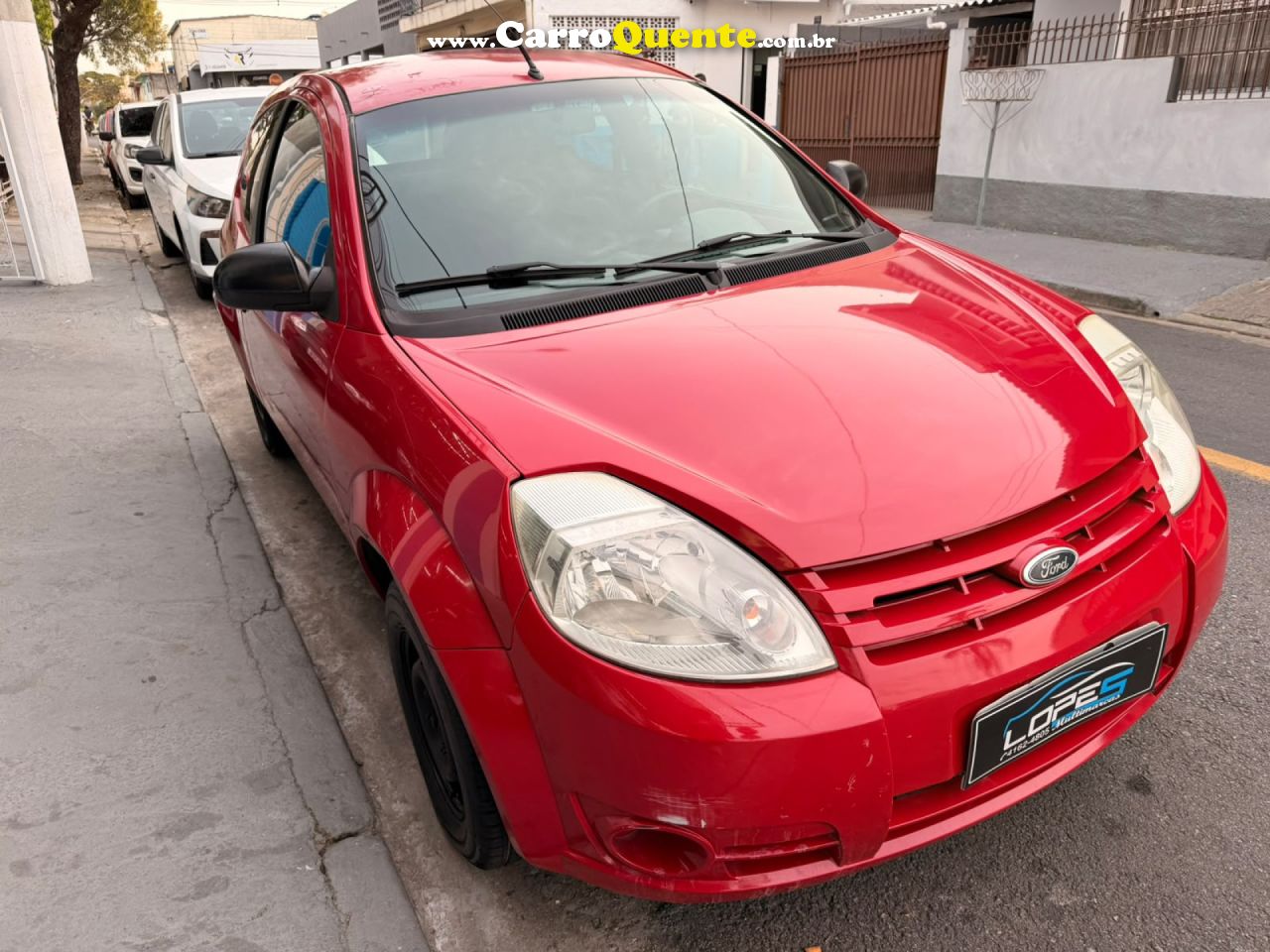FORD   KA 1.0 8V1.0 8V ST FLEX 3P   VERMELHO 2011 1.0 FLEX - Loja