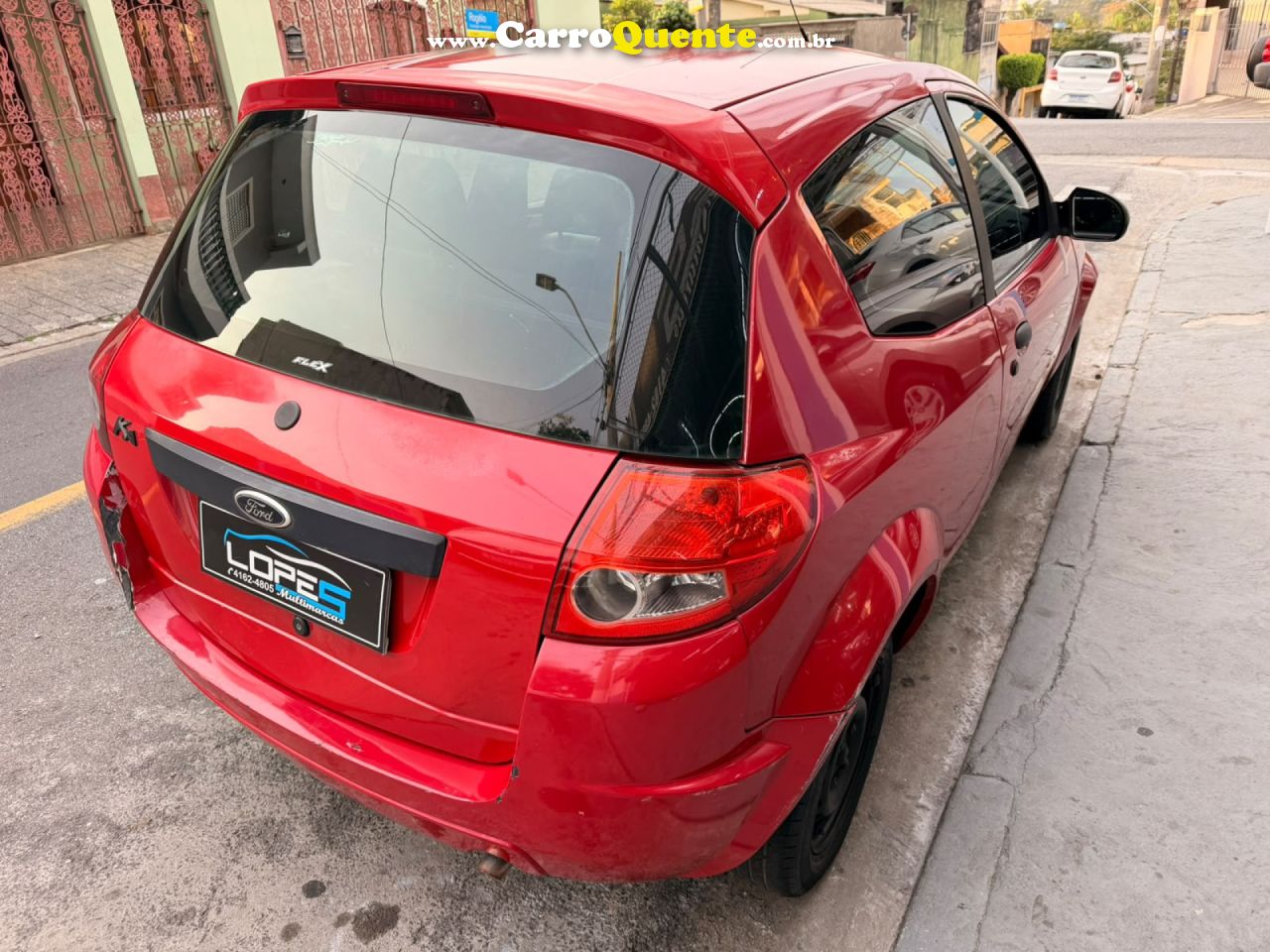 FORD   KA 1.0 8V1.0 8V ST FLEX 3P   VERMELHO 2011 1.0 FLEX - Loja