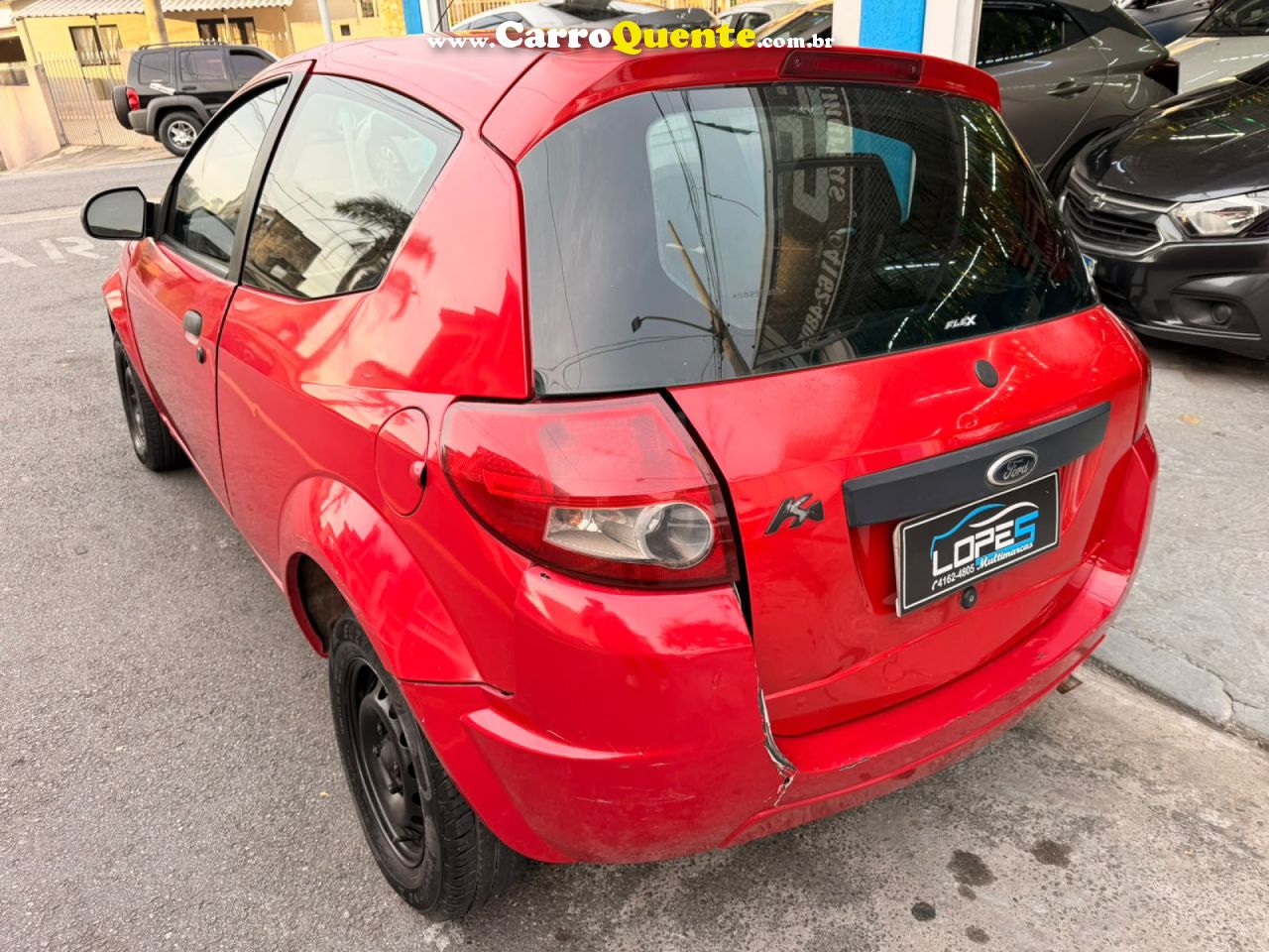 FORD   KA 1.0 8V1.0 8V ST FLEX 3P   VERMELHO 2011 1.0 FLEX - Loja