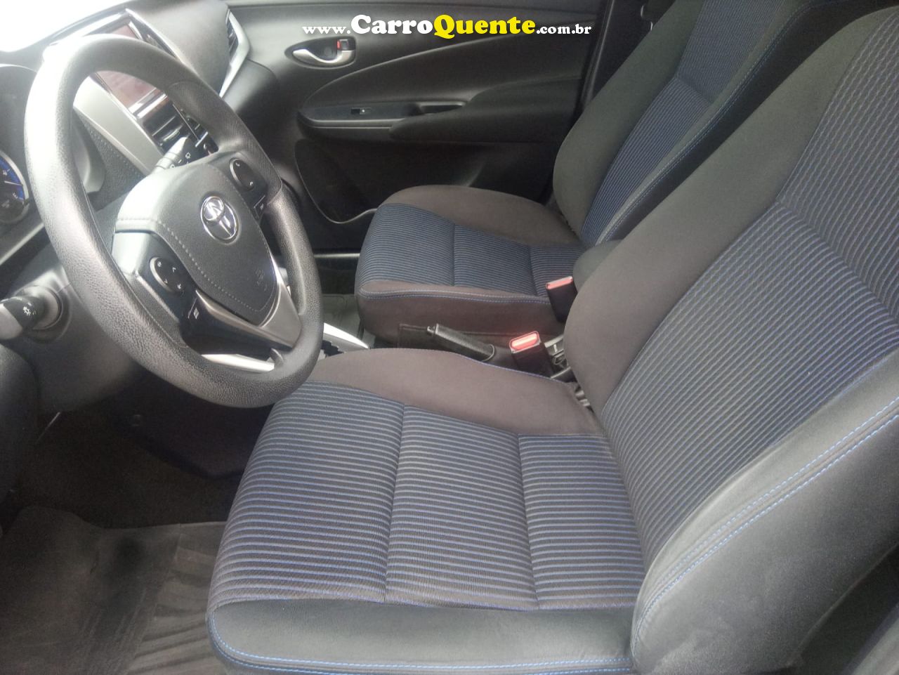TOYOTA   YARIS XL PLUS CON. 1.5 FLEX 16V 5P AUT.   CINZA 2021 1.5 FLEX - Loja