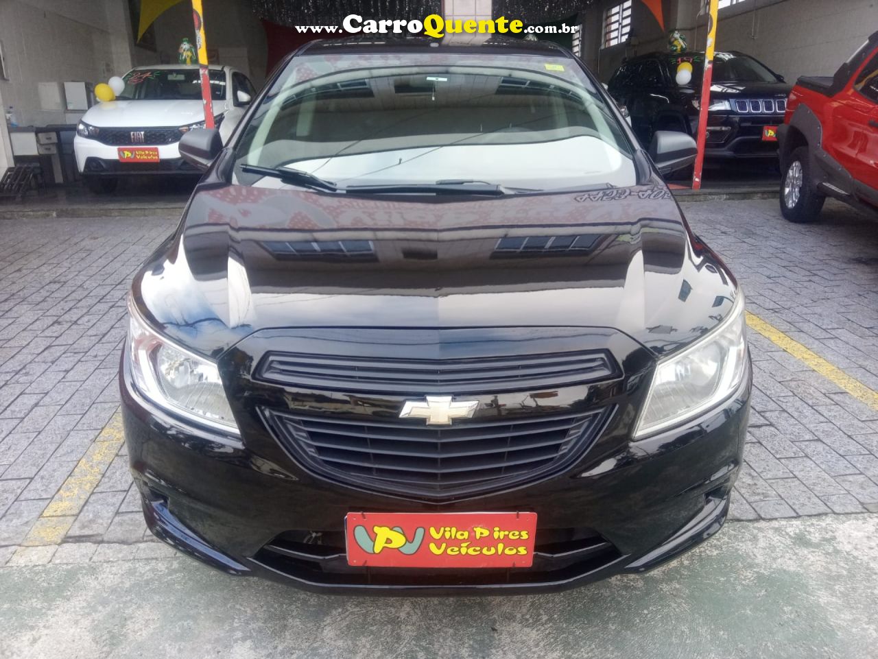 CHEVROLET   ONIX HATCH JOY 1.0 8V FLEX 5P MEC.   PRETO 2017 1.0 FLEX - Loja