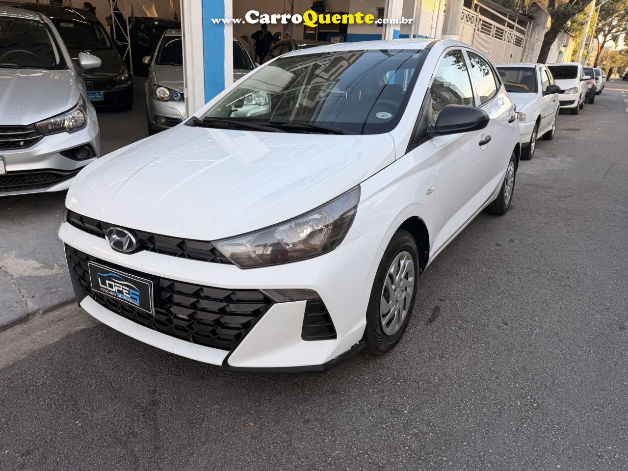 HYUNDAI   HB20 SENSE 1.0 FLEX 12V MEC.   BRANCO 2023 1.0 FLEX - Loja