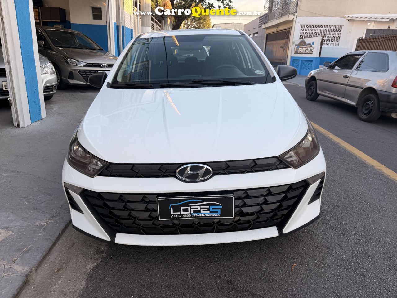 HYUNDAI   HB20 SENSE 1.0 FLEX 12V MEC.   BRANCO 2023 1.0 FLEX - Loja