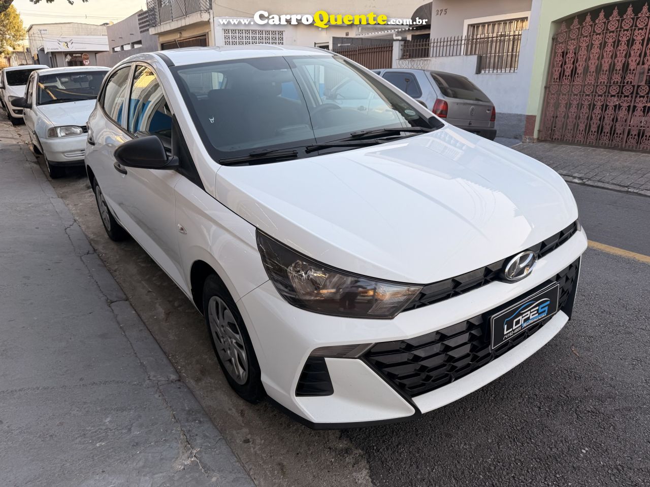 HYUNDAI   HB20 SENSE 1.0 FLEX 12V MEC.   BRANCO 2023 1.0 FLEX - Loja