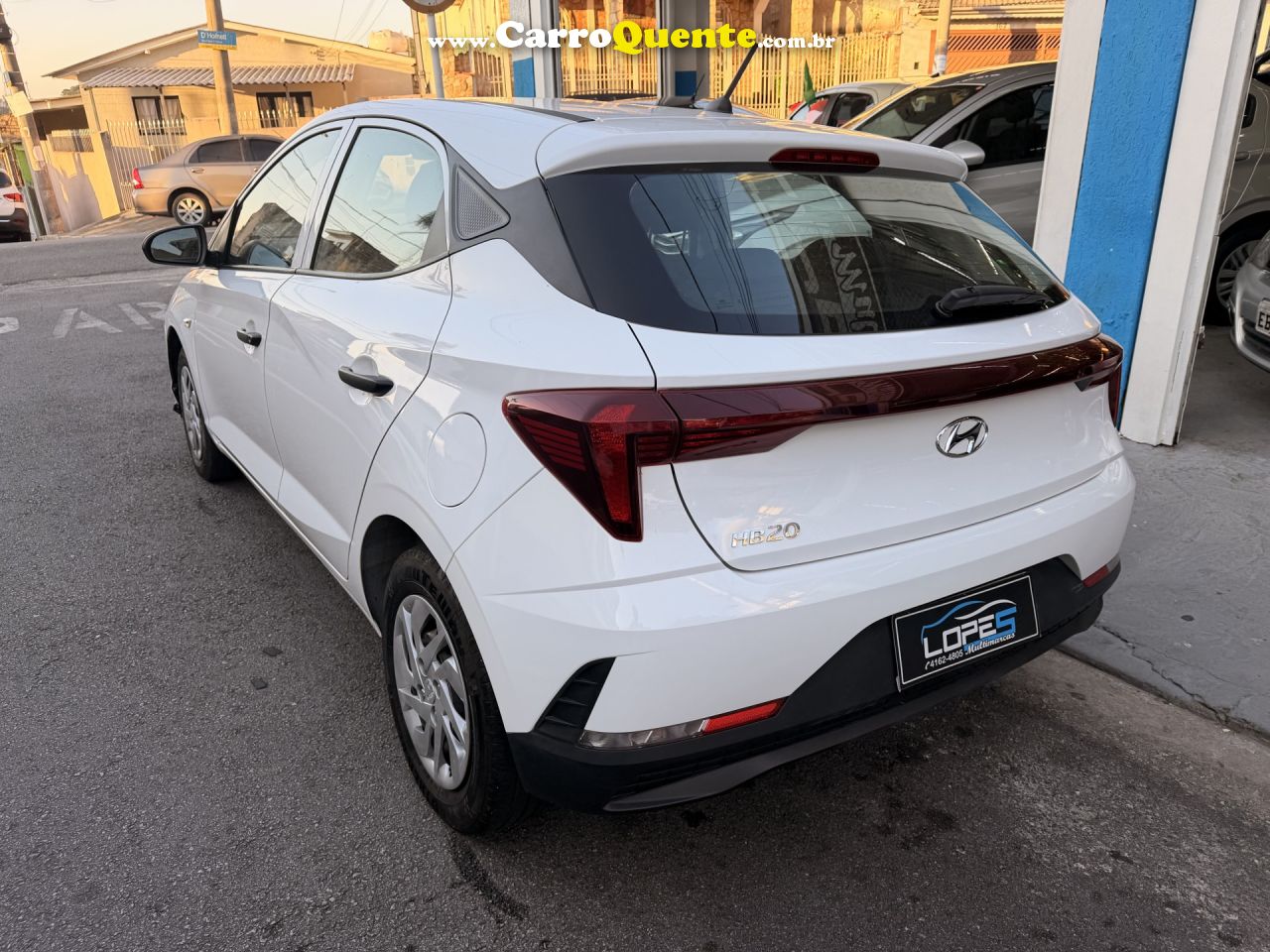 HYUNDAI   HB20 SENSE 1.0 FLEX 12V MEC.   BRANCO 2023 1.0 FLEX - Loja