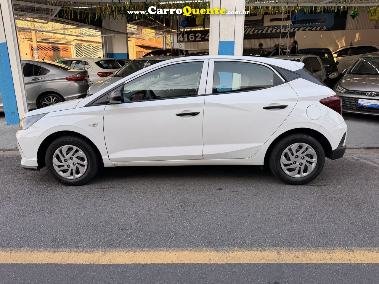 HYUNDAI   HB20 SENSE 1.0 FLEX 12V MEC.   BRANCO 2023 1.0 FLEX - Loja