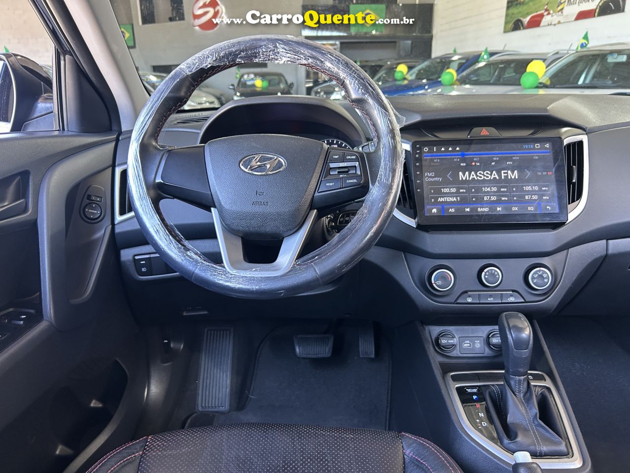 HYUNDAI   CRETA ATTITUDE 1.6 16V FLEX AUT.   PRETO 2019 1.6 FLEX - Loja