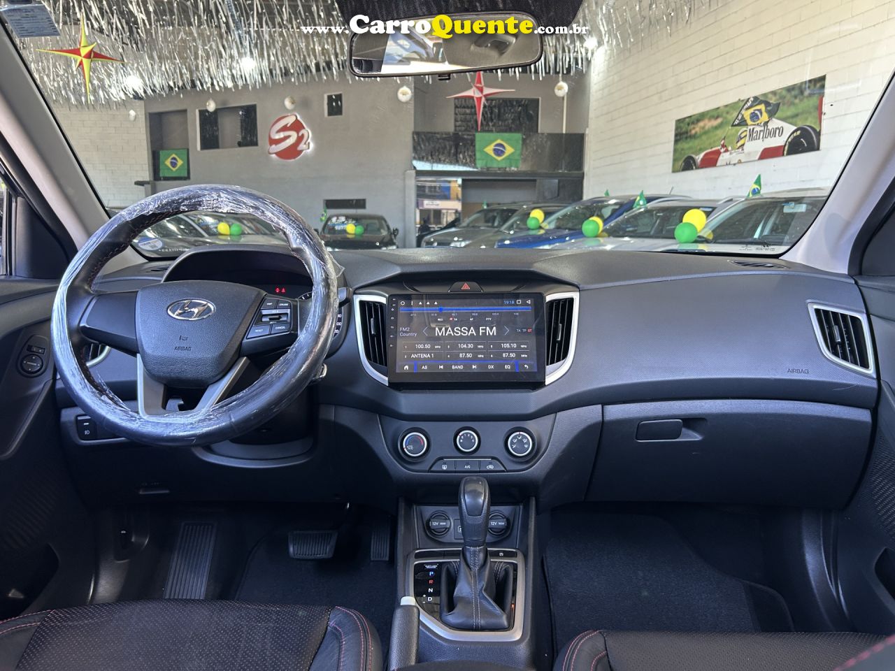 HYUNDAI   CRETA ATTITUDE 1.6 16V FLEX AUT.   PRETO 2019 1.6 FLEX - Loja