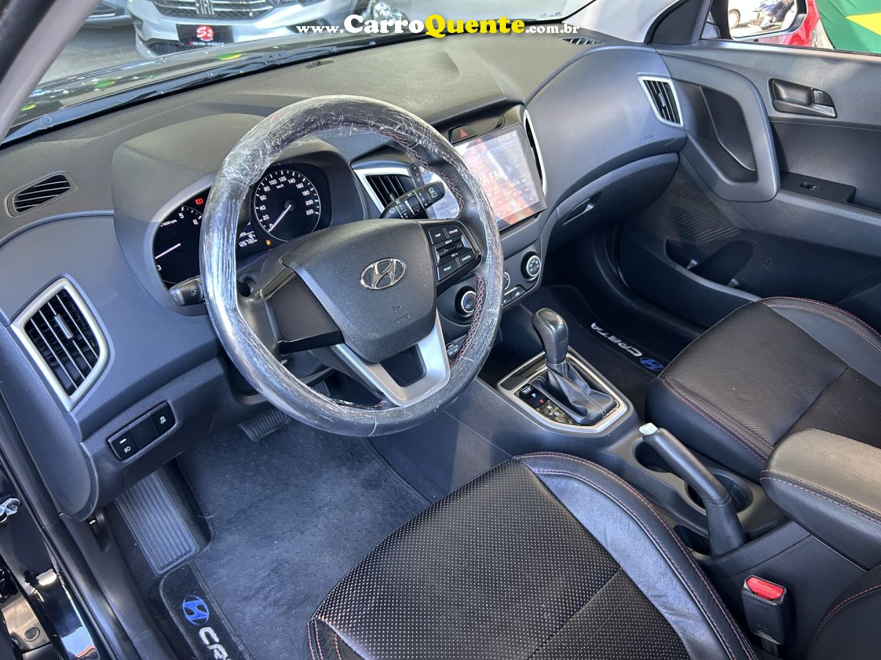 HYUNDAI   CRETA ATTITUDE 1.6 16V FLEX AUT.   PRETO 2019 1.6 FLEX - Loja