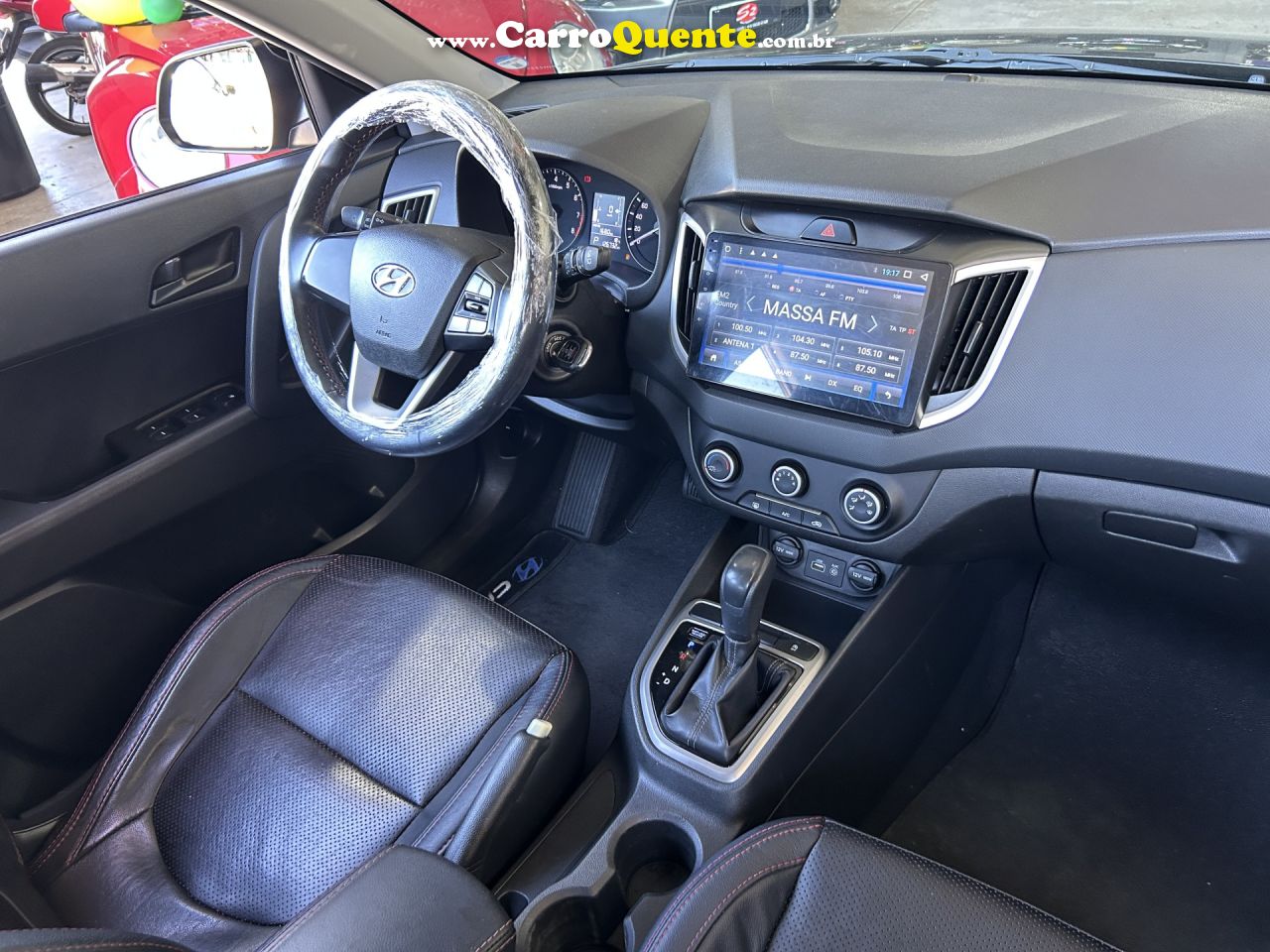 HYUNDAI   CRETA ATTITUDE 1.6 16V FLEX AUT.   PRETO 2019 1.6 FLEX - Loja