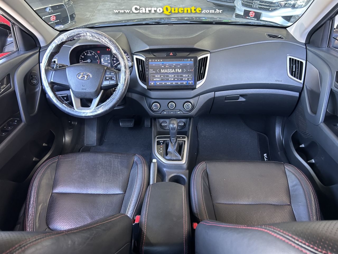 HYUNDAI   CRETA ATTITUDE 1.6 16V FLEX AUT.   PRETO 2019 1.6 FLEX - Loja