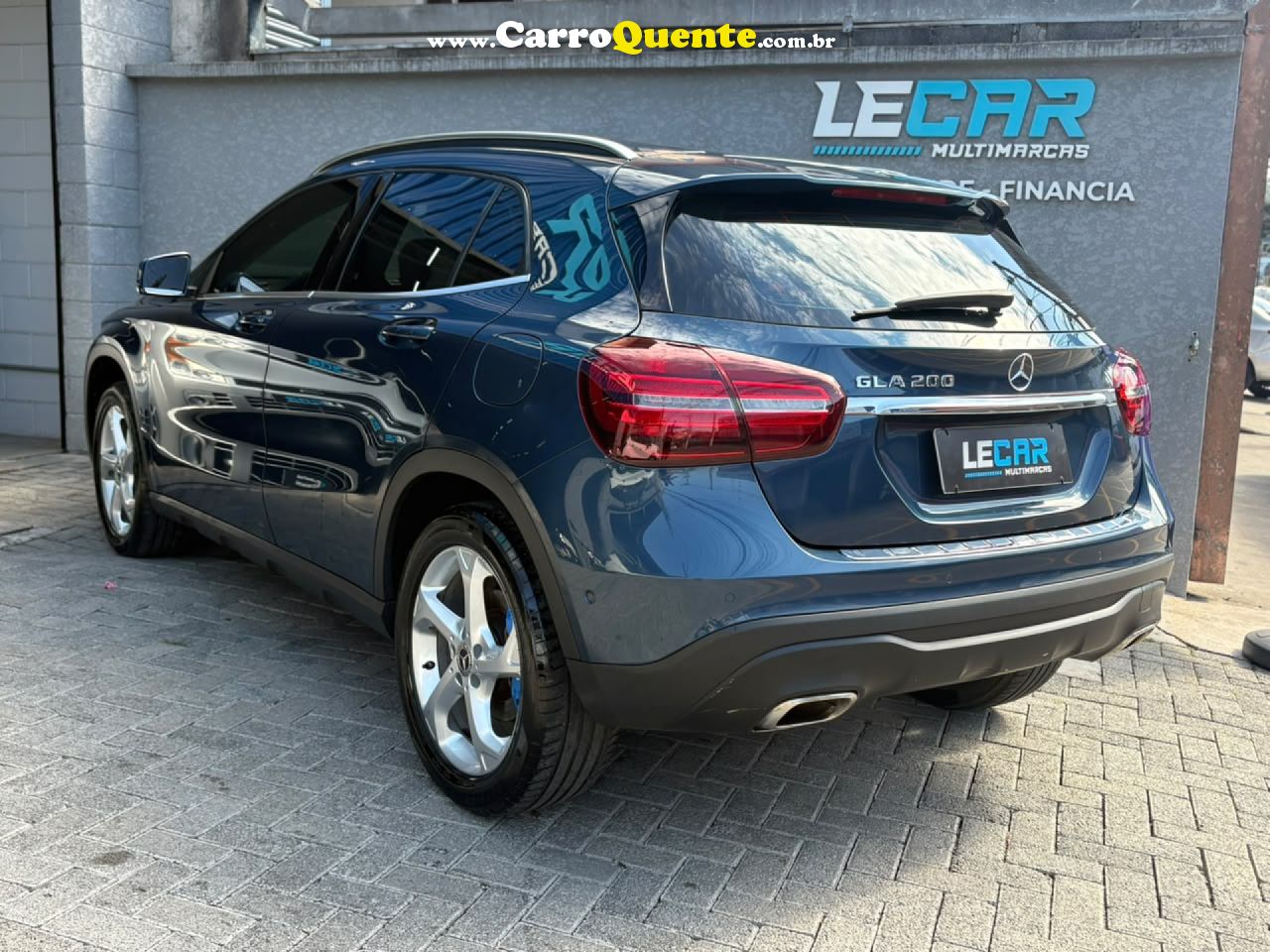 MERCEDES-BENZ   GLA 200 ADVANCE 1.61.6 TB 16V FLEX AUT.   AZUL 2020 1.6 FLEX - Loja