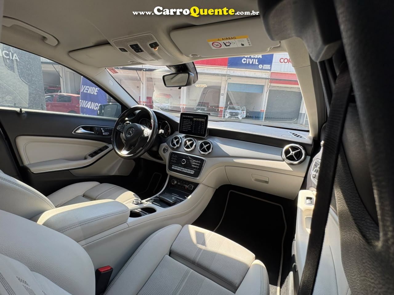 MERCEDES-BENZ   GLA 200 ADVANCE 1.61.6 TB 16V FLEX AUT.   AZUL 2020 1.6 FLEX - Loja