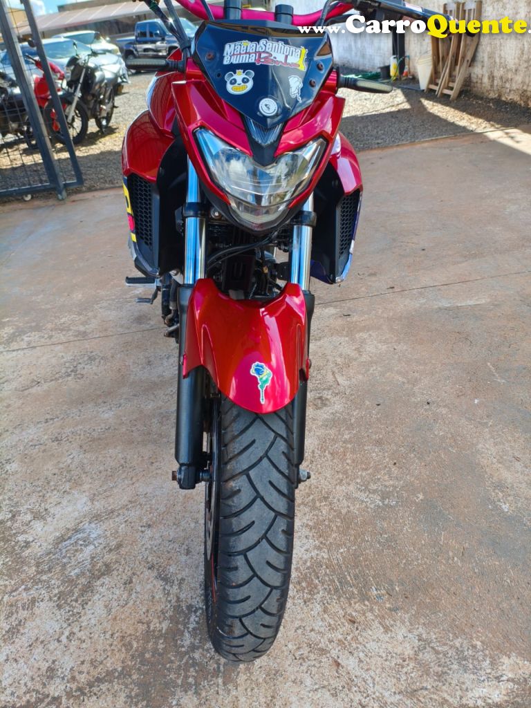 YAMAHA    FAZER 250 CC   VERMELHO 2020 250 FLEX - Loja