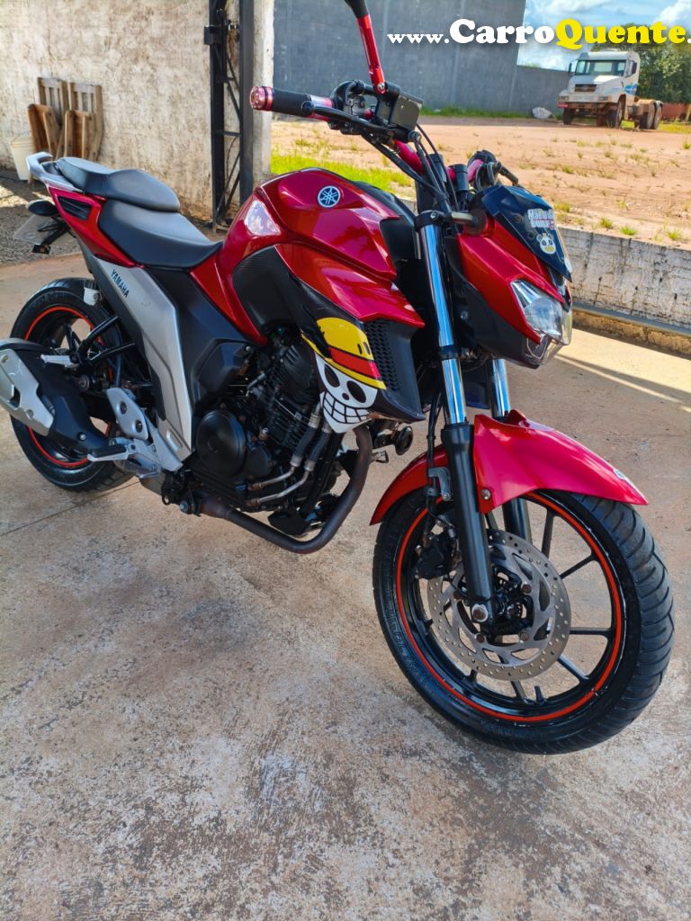 YAMAHA    FAZER 250 CC   VERMELHO 2020 250 FLEX - Loja