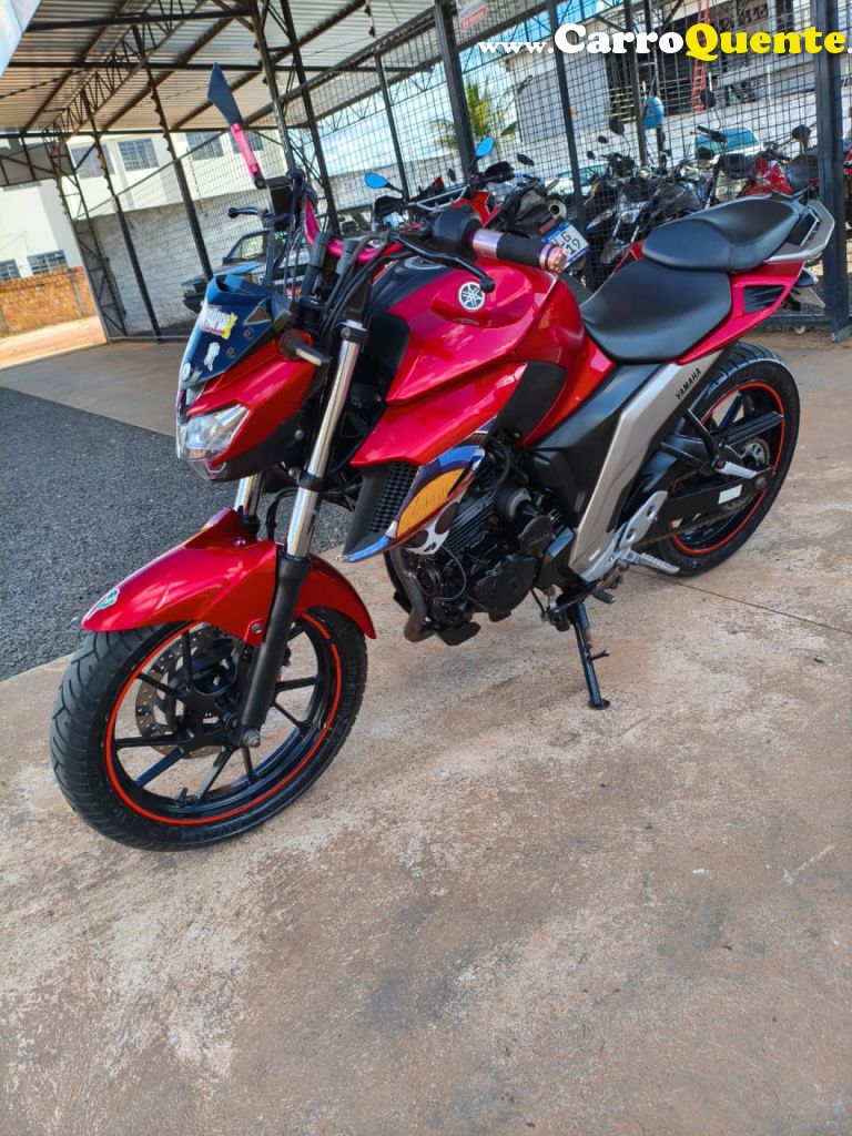 YAMAHA    FAZER 250 CC   VERMELHO 2020 250 FLEX - Loja