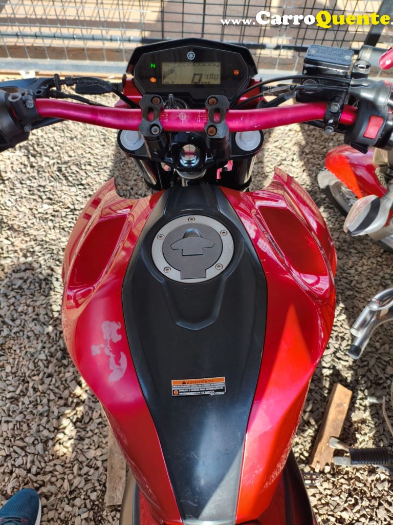 YAMAHA    FAZER 250 CC   VERMELHO 2020 250 FLEX - Loja