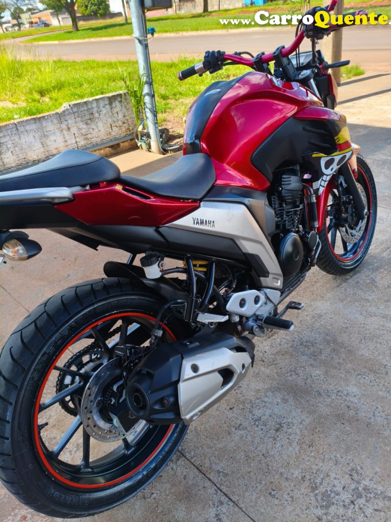 YAMAHA    FAZER 250 CC   VERMELHO 2020 250 FLEX - Loja