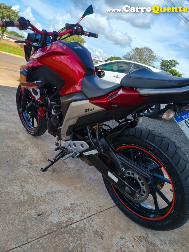 YAMAHA    FAZER 250 CC   VERMELHO 2020 250 FLEX - Loja