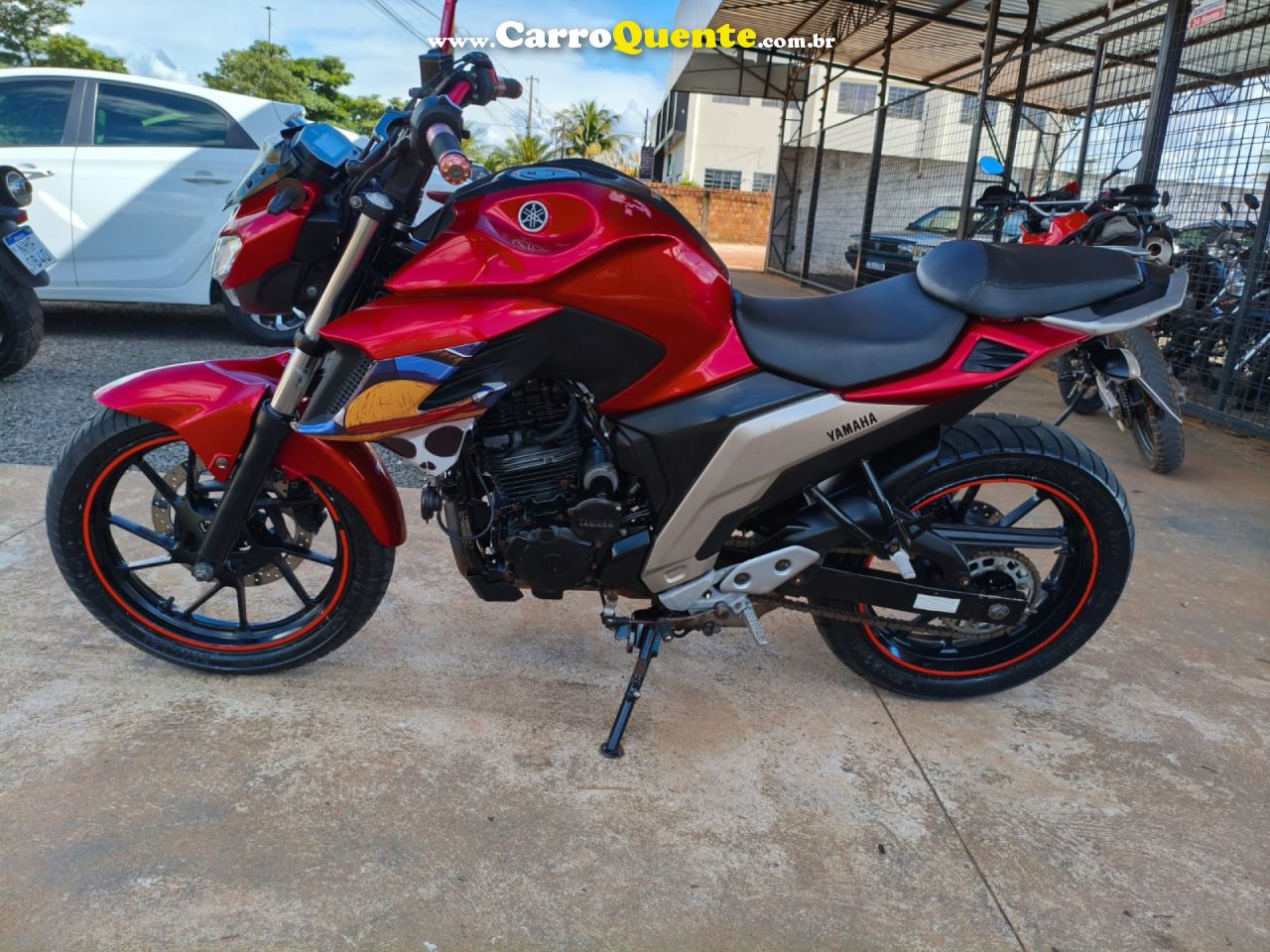 YAMAHA    FAZER 250 CC   VERMELHO 2020 250 FLEX - Loja