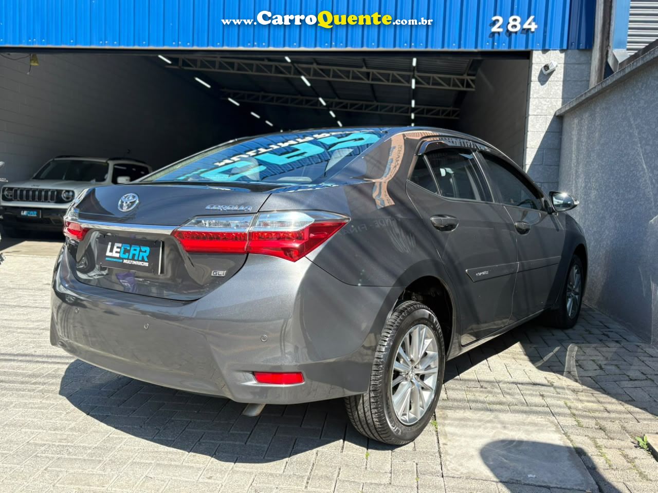 TOYOTA   COROLLA GLI 1.8 FLEX 16V  AUT.   CINZA 2019 1.8 FLEX - Loja
