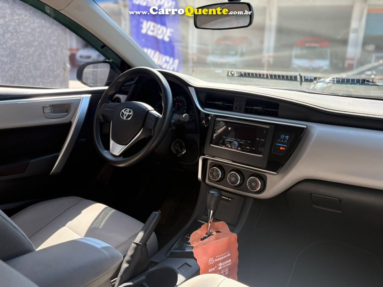 TOYOTA   COROLLA GLI 1.8 FLEX 16V  AUT.   CINZA 2019 1.8 FLEX - Loja