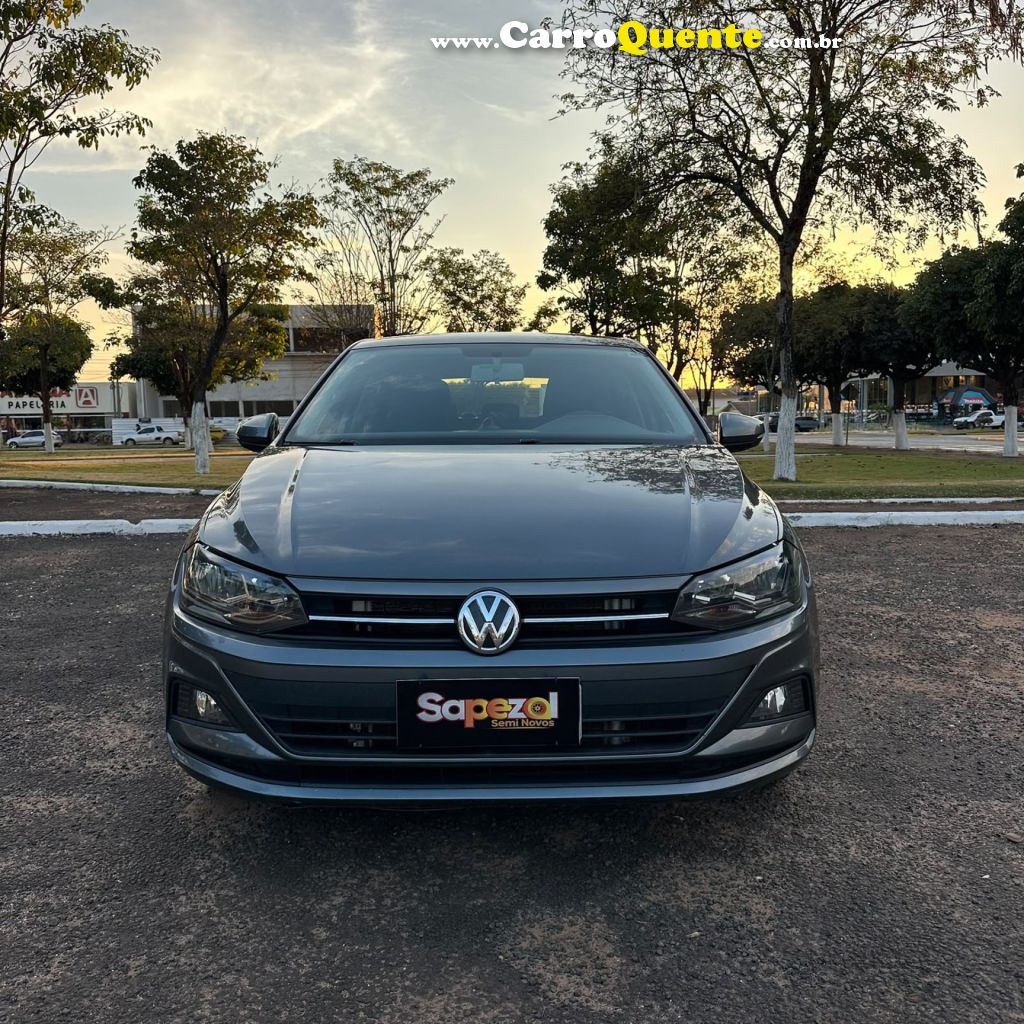 VOLKSWAGEN   POLO COMFORT. 200 TSI 1.0 FLEX 12V AUT.   CINZA 2021 1.0 FLEX - Loja