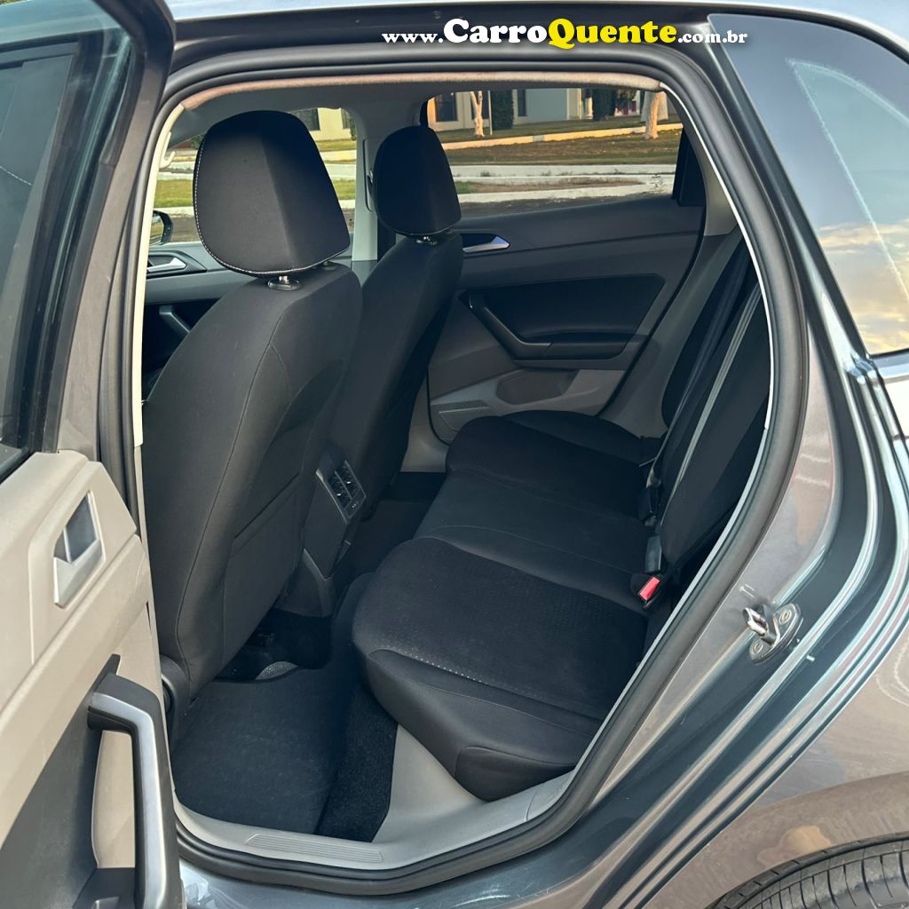 VOLKSWAGEN   POLO COMFORT. 200 TSI 1.0 FLEX 12V AUT.   CINZA 2021 1.0 FLEX - Loja