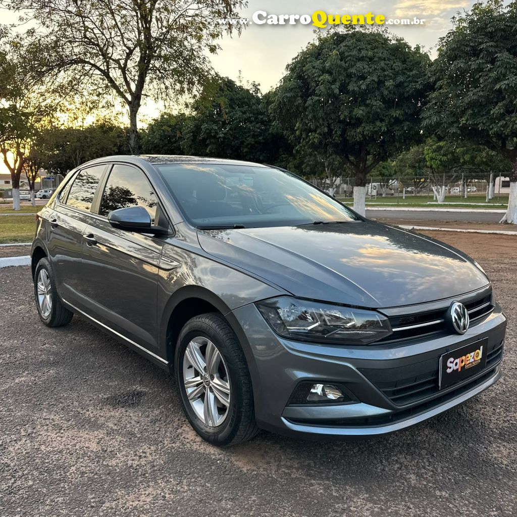 VOLKSWAGEN   POLO COMFORT. 200 TSI 1.0 FLEX 12V AUT.   CINZA 2021 1.0 FLEX - Loja