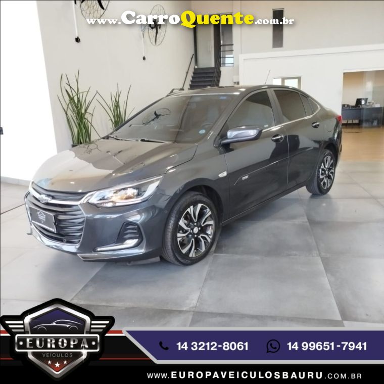 Chevrolet ONIX 1.0 TURBO FLEX PLUS PREMIER AUTOMÁTICO - Loja