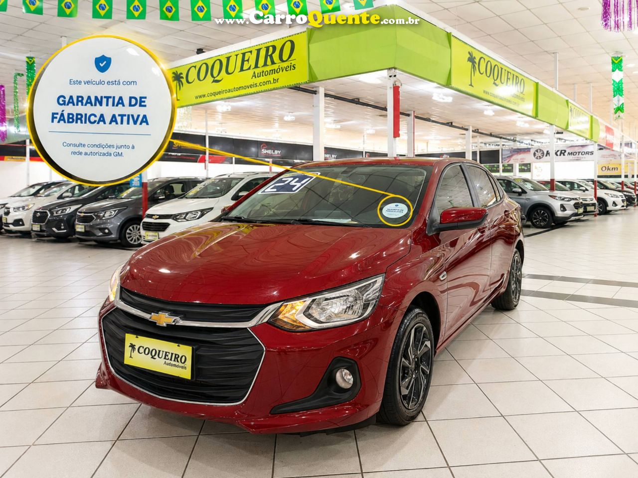 CHEVROLET ONIX 1.0 PLUS LT 2024 - Loja