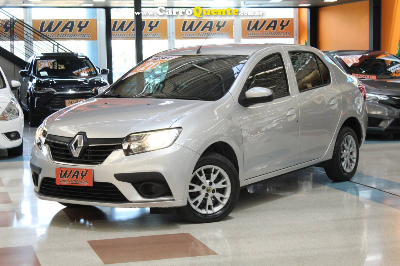 RENAULT LOGAN 1.0 12V SCE ZEN 2021 - Loja