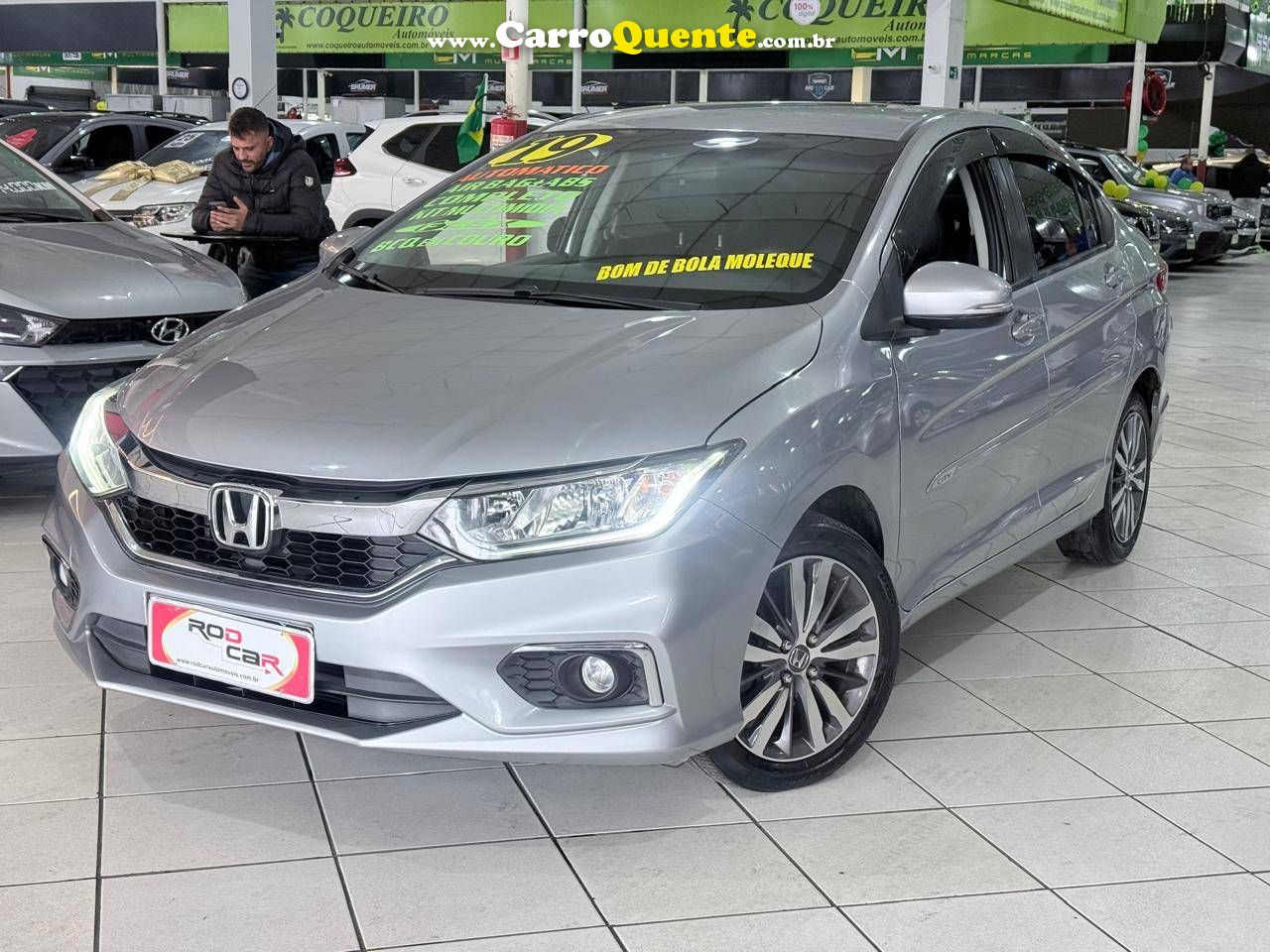 HONDA CITY 1.5 PERSONAL 16V 2019 - Loja