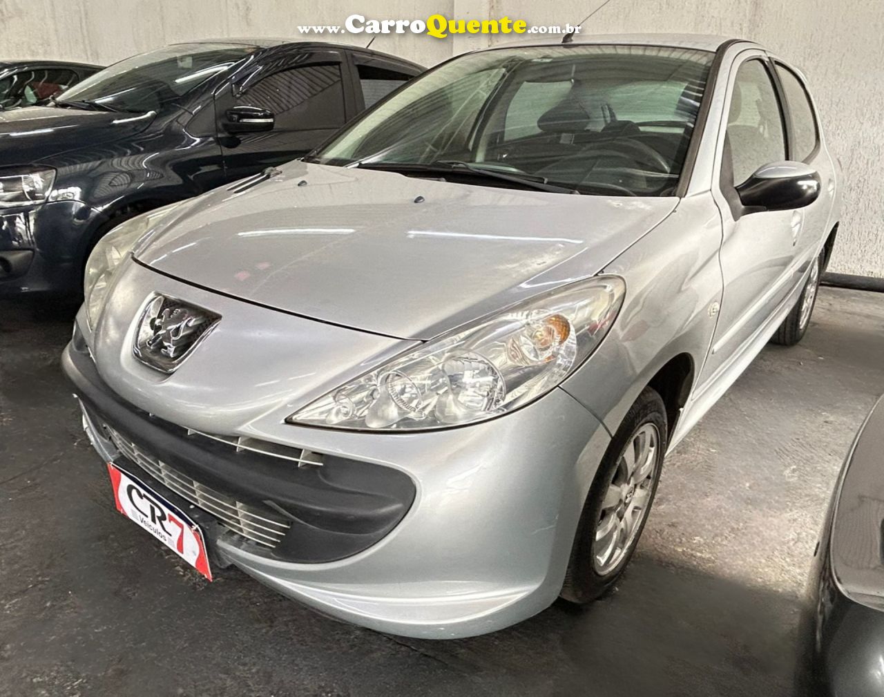 PEUGEOT   207 XR 1.4 FLEX 8V 5P   PRATA 2011 1.4 FLEX - Loja