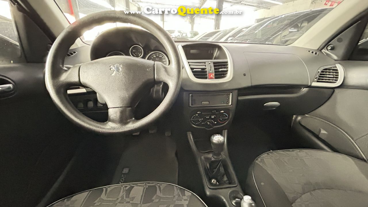 PEUGEOT   207 XR 1.4 FLEX 8V 5P   PRATA 2011 1.4 FLEX - Loja