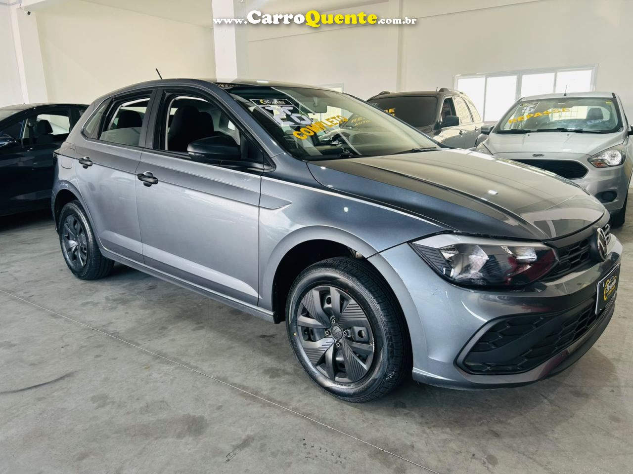 VOLKSWAGEN   POLO TRACK 1.0 FLEX 12V 5P   CINZA 2026 1.0 FLEX - Loja