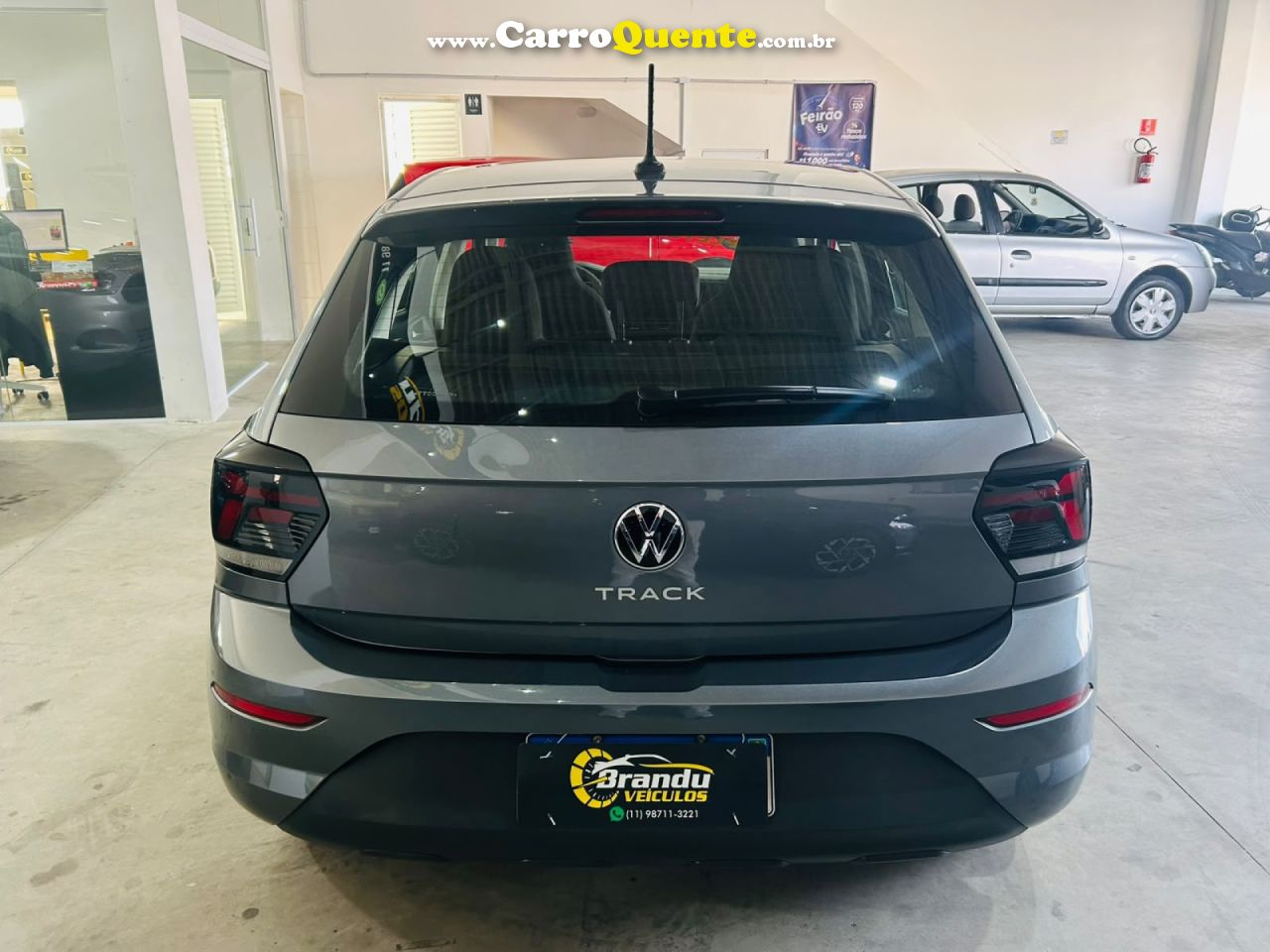 VOLKSWAGEN   POLO TRACK 1.0 FLEX 12V 5P   CINZA 2026 1.0 FLEX - Loja
