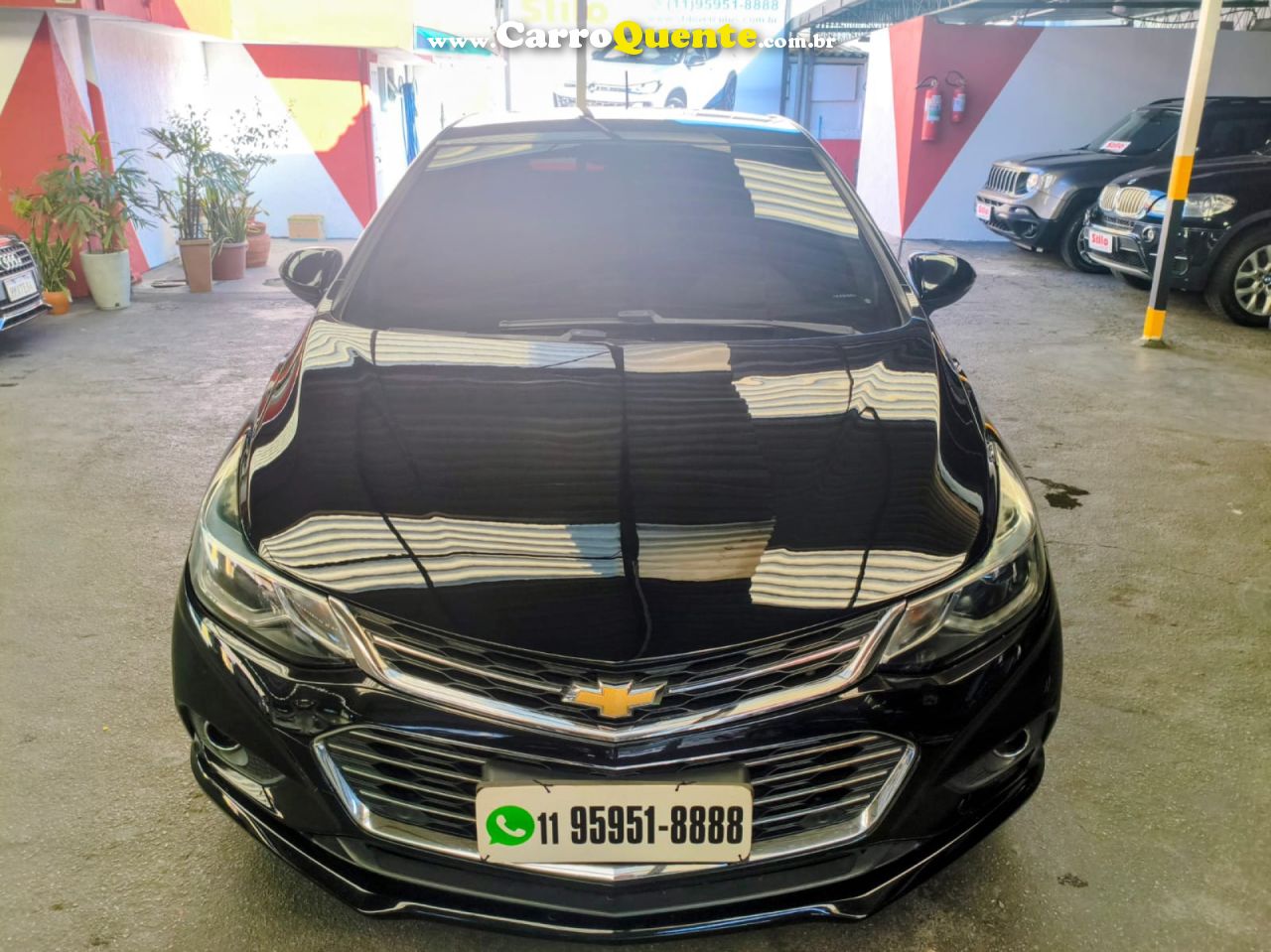 CHEVROLET   CRUZE LTZ 1.4 16V TURBO FLEX 4P AUT.   PRETO 2019 1.4 FLEX - Loja