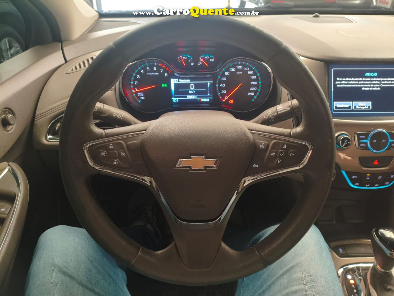 CHEVROLET   CRUZE LTZ 1.4 16V TURBO FLEX 4P AUT.   PRETO 2019 1.4 FLEX - Loja